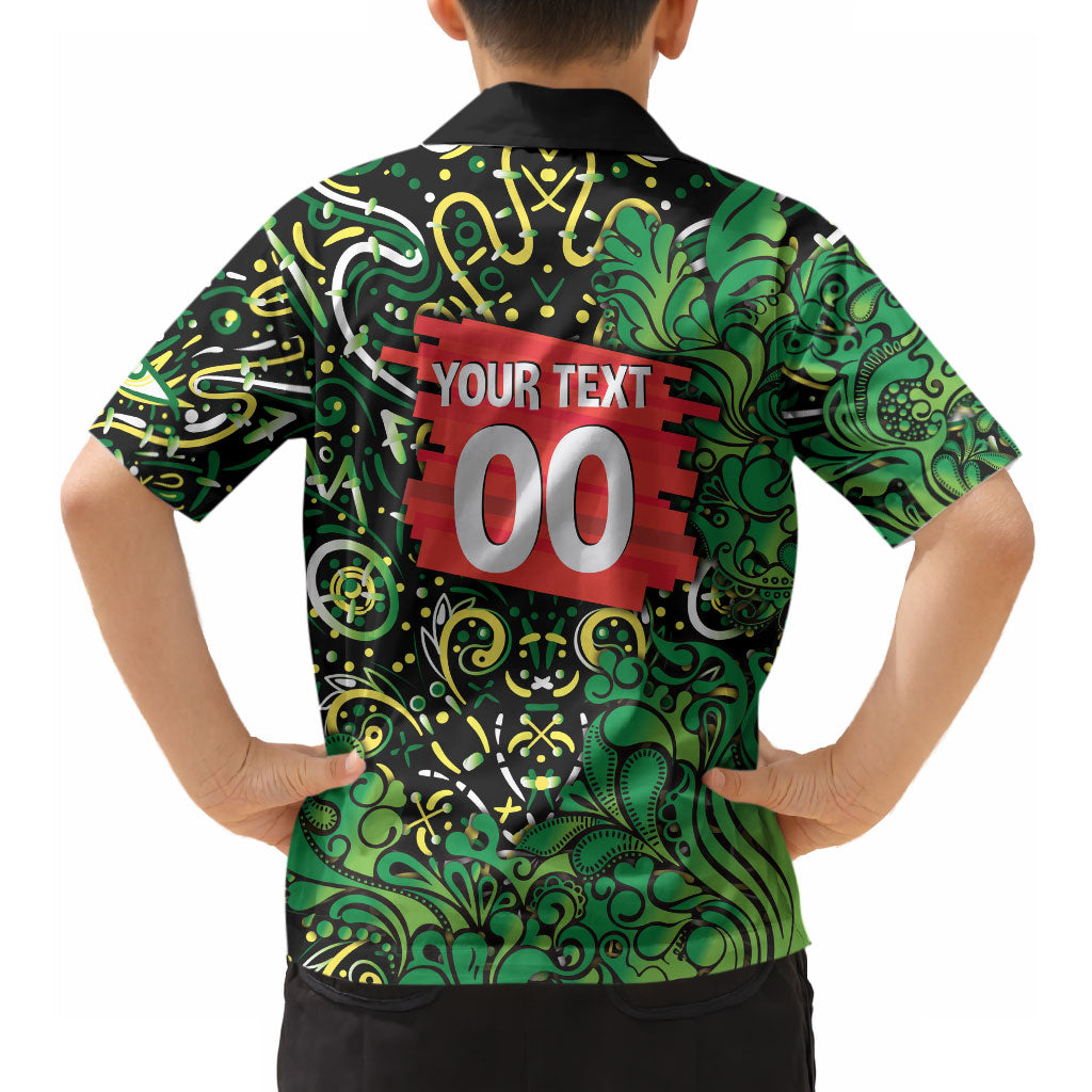 Personalized Melbourne Stars Cricket Hawaiian Shirt Hippie Psychedelic Pattern Vibrant Mandala Art Style