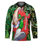 Personalized Melbourne Stars Cricket Hockey Jersey Hippie Psychedelic Pattern Vibrant Mandala Art Style