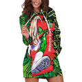 Personalized Melbourne Stars Cricket Hoodie Dress Hippie Psychedelic Pattern Vibrant Mandala Art Style