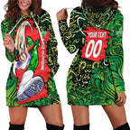 Personalized Melbourne Stars Cricket Hoodie Dress Hippie Psychedelic Pattern Vibrant Mandala Art Style
