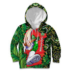 Personalized Melbourne Stars Cricket Kid Hoodie Hippie Psychedelic Pattern Vibrant Mandala Art Style