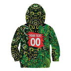 Personalized Melbourne Stars Cricket Kid Hoodie Hippie Psychedelic Pattern Vibrant Mandala Art Style