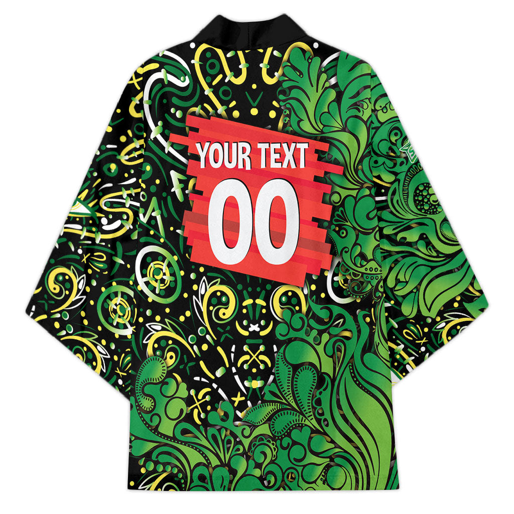 Personalized Melbourne Stars Cricket Kimono Hippie Psychedelic Pattern Vibrant Mandala Art Style
