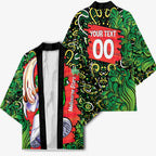 Personalized Melbourne Stars Cricket Kimono Hippie Psychedelic Pattern Vibrant Mandala Art Style