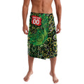Personalized Melbourne Stars Cricket Lavalava Hippie Psychedelic Pattern Vibrant Mandala Art Style