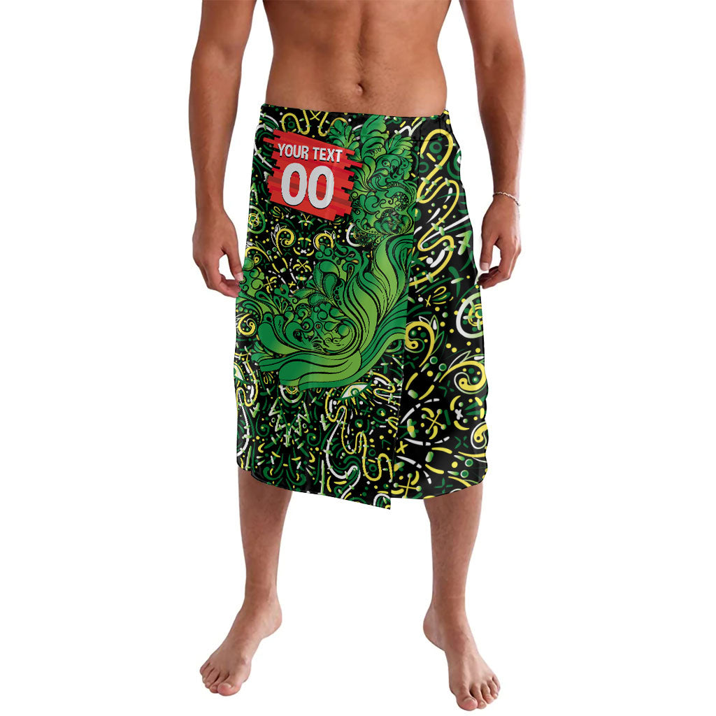 Personalized Melbourne Stars Cricket Lavalava Hippie Psychedelic Pattern Vibrant Mandala Art Style
