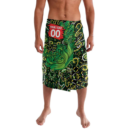 Personalized Melbourne Stars Cricket Lavalava Hippie Psychedelic Pattern Vibrant Mandala Art Style