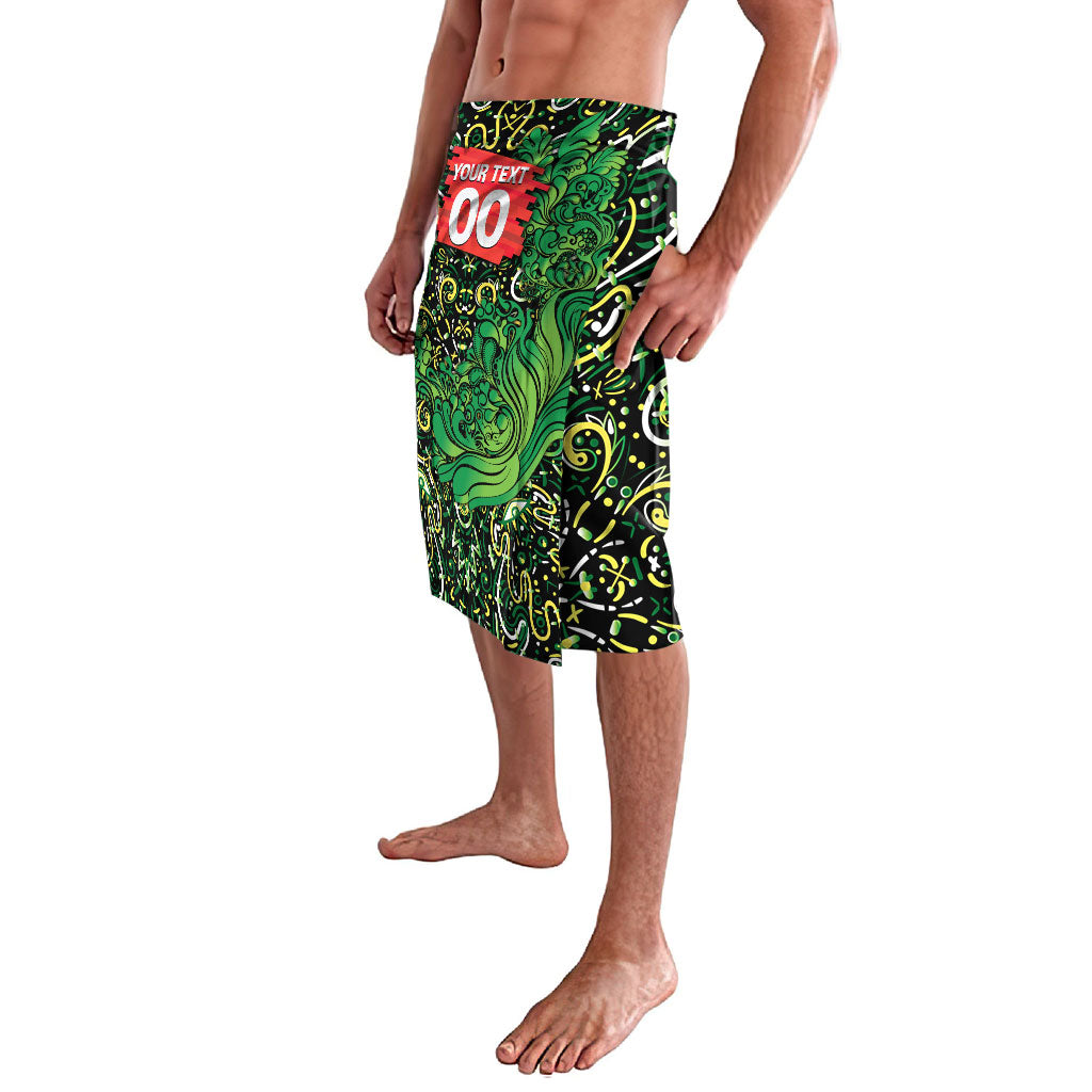Personalized Melbourne Stars Cricket Lavalava Hippie Psychedelic Pattern Vibrant Mandala Art Style