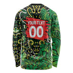 Personalized Melbourne Stars Cricket Long Sleeve Shirt Hippie Psychedelic Pattern Vibrant Mandala Art Style