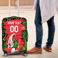 Personalized Melbourne Stars Cricket Luggage Cover Hippie Psychedelic Pattern Vibrant Mandala Art Style