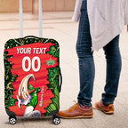 Personalized Melbourne Stars Cricket Luggage Cover Hippie Psychedelic Pattern Vibrant Mandala Art Style