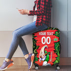 Personalized Melbourne Stars Cricket Luggage Cover Hippie Psychedelic Pattern Vibrant Mandala Art Style