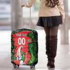 Personalized Melbourne Stars Cricket Luggage Cover Hippie Psychedelic Pattern Vibrant Mandala Art Style