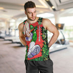 Personalized Melbourne Stars Cricket Men Tank Top Hippie Psychedelic Pattern Vibrant Mandala Art Style