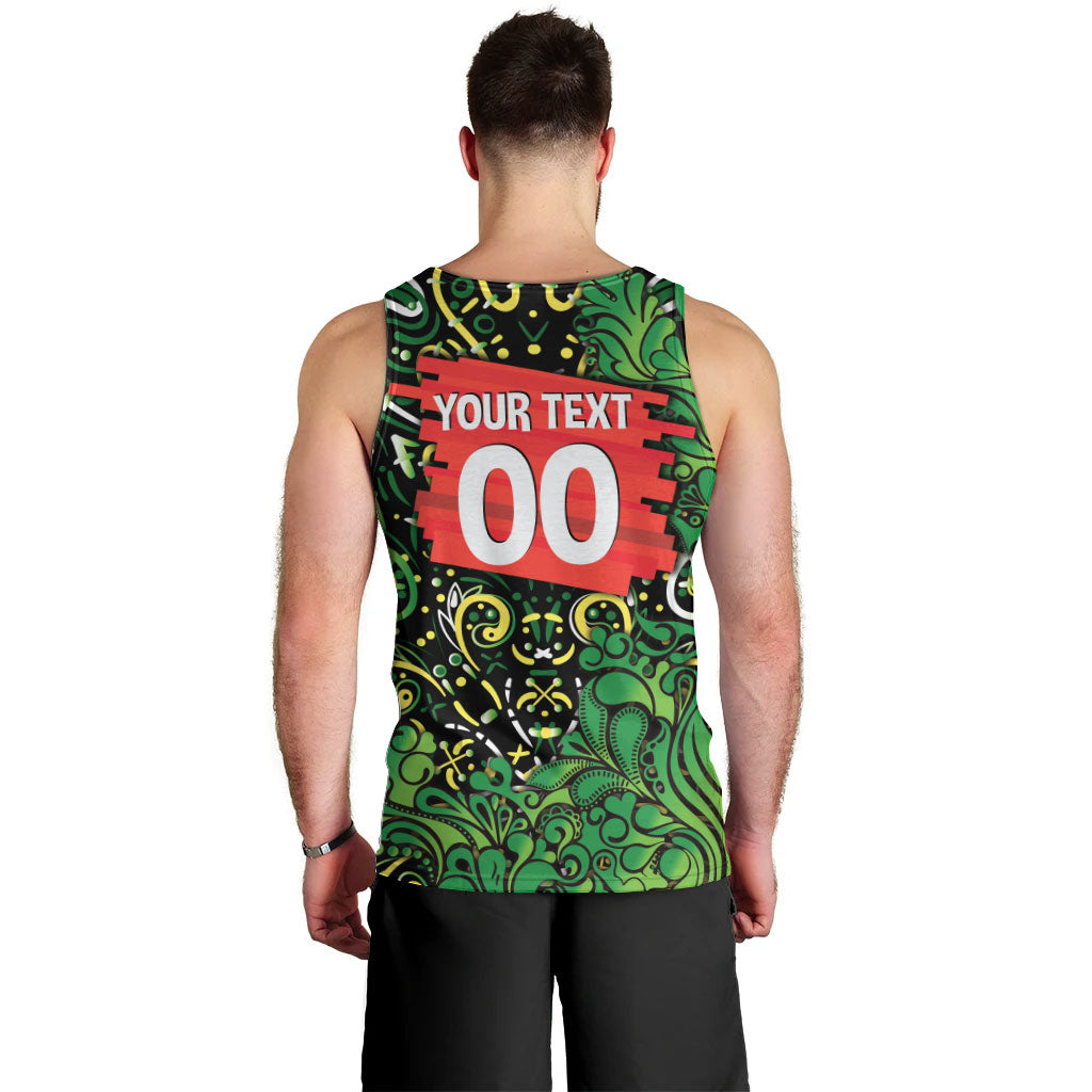 Personalized Melbourne Stars Cricket Men Tank Top Hippie Psychedelic Pattern Vibrant Mandala Art Style