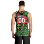 Personalized Melbourne Stars Cricket Men Tank Top Hippie Psychedelic Pattern Vibrant Mandala Art Style