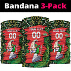 Personalized Melbourne Stars Cricket Neck Gaiter Hippie Psychedelic Pattern Vibrant Mandala Art Style