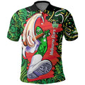 Personalized Melbourne Stars Cricket Polo Shirt Hippie Psychedelic Pattern Vibrant Mandala Art Style