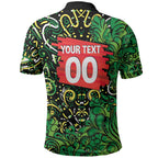 Personalized Melbourne Stars Cricket Polo Shirt Hippie Psychedelic Pattern Vibrant Mandala Art Style
