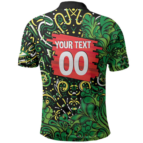 Personalized Melbourne Stars Cricket Polo Shirt Hippie Psychedelic Pattern Vibrant Mandala Art Style