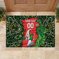 Personalized Melbourne Stars Cricket Rubber Doormat Hippie Psychedelic Pattern Vibrant Mandala Art Style