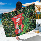 Personalized Melbourne Stars Cricket Sarong Hippie Psychedelic Pattern Vibrant Mandala Art Style