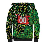 Personalized Melbourne Stars Cricket Sherpa Hoodie Hippie Psychedelic Pattern Vibrant Mandala Art Style
