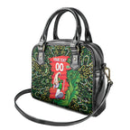 Personalized Melbourne Stars Cricket Shoulder Handbag Hippie Psychedelic Pattern Vibrant Mandala Art Style