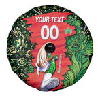 Personalized Melbourne Stars Cricket Spare Tire Cover Hippie Psychedelic Pattern Vibrant Mandala Art Style