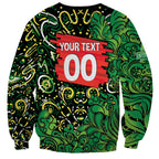 Personalized Melbourne Stars Cricket Sweatshirt Hippie Psychedelic Pattern Vibrant Mandala Art Style