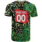 Personalized Melbourne Stars Cricket T Shirt Hippie Psychedelic Pattern Vibrant Mandala Art Style