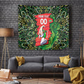 Personalized Melbourne Stars Cricket Tapestry Hippie Psychedelic Pattern Vibrant Mandala Art Style
