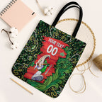 Personalized Melbourne Stars Cricket Tote Bag Hippie Psychedelic Pattern Vibrant Mandala Art Style