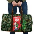 Personalized Melbourne Stars Cricket Travel Bag Hippie Psychedelic Pattern Vibrant Mandala Art Style