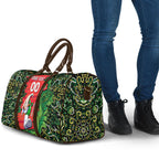 Personalized Melbourne Stars Cricket Travel Bag Hippie Psychedelic Pattern Vibrant Mandala Art Style