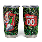 Personalized Melbourne Stars Cricket Tumbler Cup Hippie Psychedelic Pattern Vibrant Mandala Art Style