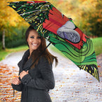 Personalized Melbourne Stars Cricket Umbrella Hippie Psychedelic Pattern Vibrant Mandala Art Style