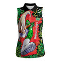 Personalized Melbourne Stars Cricket Women Sleeveless Polo Shirt Hippie Psychedelic Pattern Vibrant Mandala Art Style