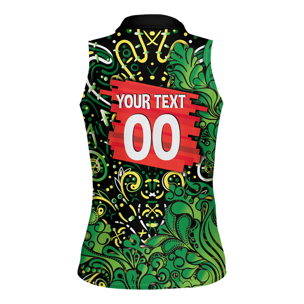Personalized Melbourne Stars Cricket Women Sleeveless Polo Shirt Hippie Psychedelic Pattern Vibrant Mandala Art Style