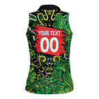 Personalized Melbourne Stars Cricket Women Sleeveless Polo Shirt Hippie Psychedelic Pattern Vibrant Mandala Art Style