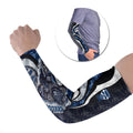 Personalised Geelong Cats Arm Sleeves Trippy Psychedelic Abstract Art Mascot Football Fans
