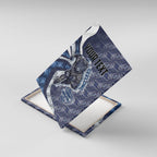 Personalised Geelong Cats Canvas Wall Art Trippy Psychedelic Abstract Art Mascot Football Fans