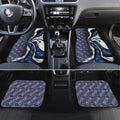 Personalised Geelong Cats Car Mats Trippy Psychedelic Abstract Art Mascot Football Fans