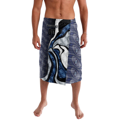 Personalised Geelong Cats Lavalava Trippy Psychedelic Abstract Art Mascot Football Fans