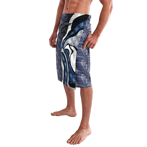 Personalised Geelong Cats Lavalava Trippy Psychedelic Abstract Art Mascot Football Fans