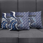 Personalised Geelong Cats Pillow Cover Trippy Psychedelic Abstract Art Mascot Football Fans