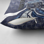Personalised Geelong Cats Pillow Cover Trippy Psychedelic Abstract Art Mascot Football Fans