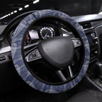 Geelong Cats Steering Wheel Cover Trippy Psychedelic Abstract Art Mascot Football Fans