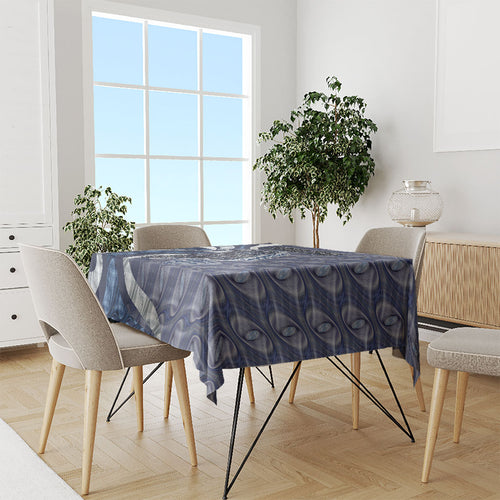 Personalised Geelong Cats Tablecloth Trippy Psychedelic Abstract Art Mascot Football Fans
