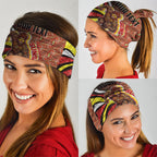 Personalised Gold Coast Suns Neck Gaiter Trippy Psychedelic Abstract Art Mascot Football Fans